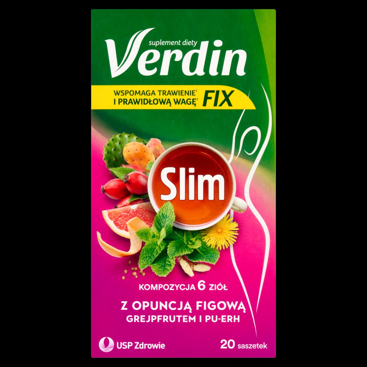 Verdin Fix Slim 20 saszetek