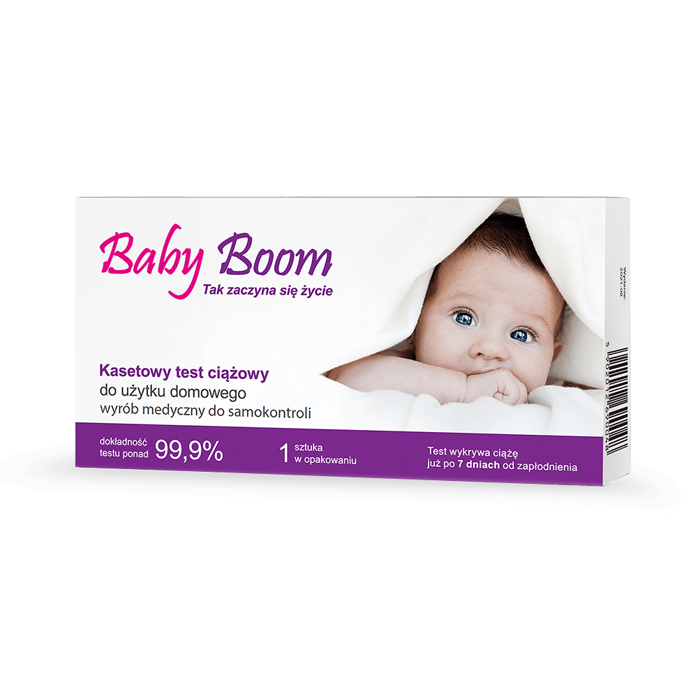 Baby Boom kasetowy test ciążowy 1 szt.