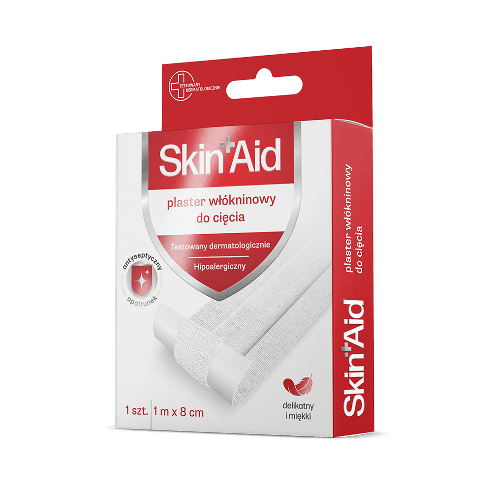 SKIN AID plaster włókninowy do cięcia 1m x 8 cm