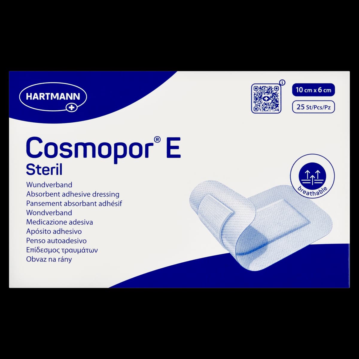 Cosmopor E 6 x 10 cm 25 szt.