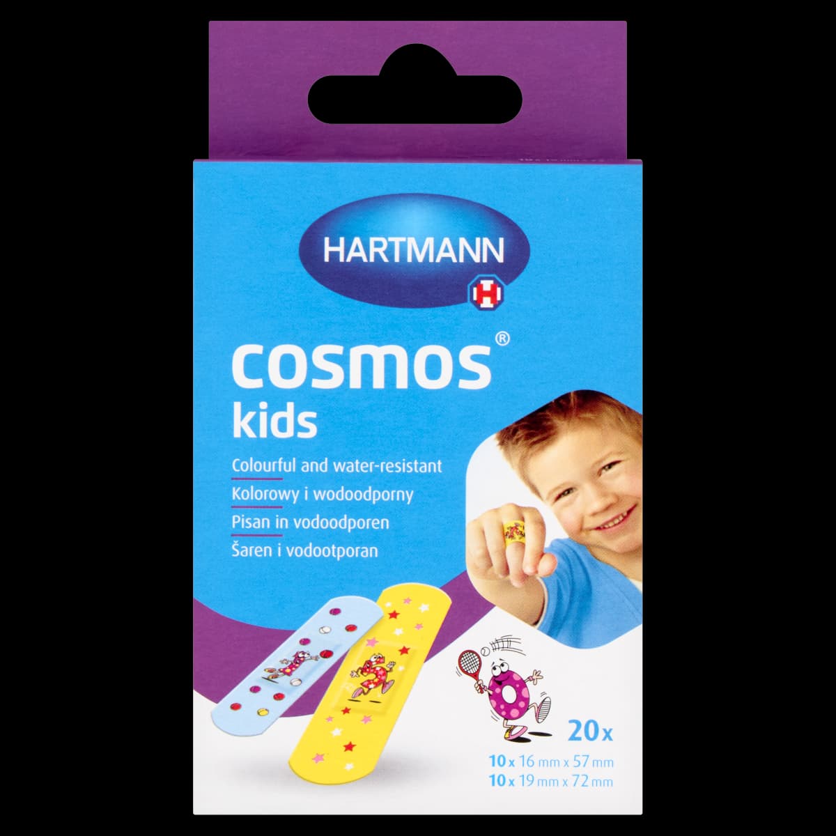 Cosmos Kids Plastry dziecięce 20 sztuk