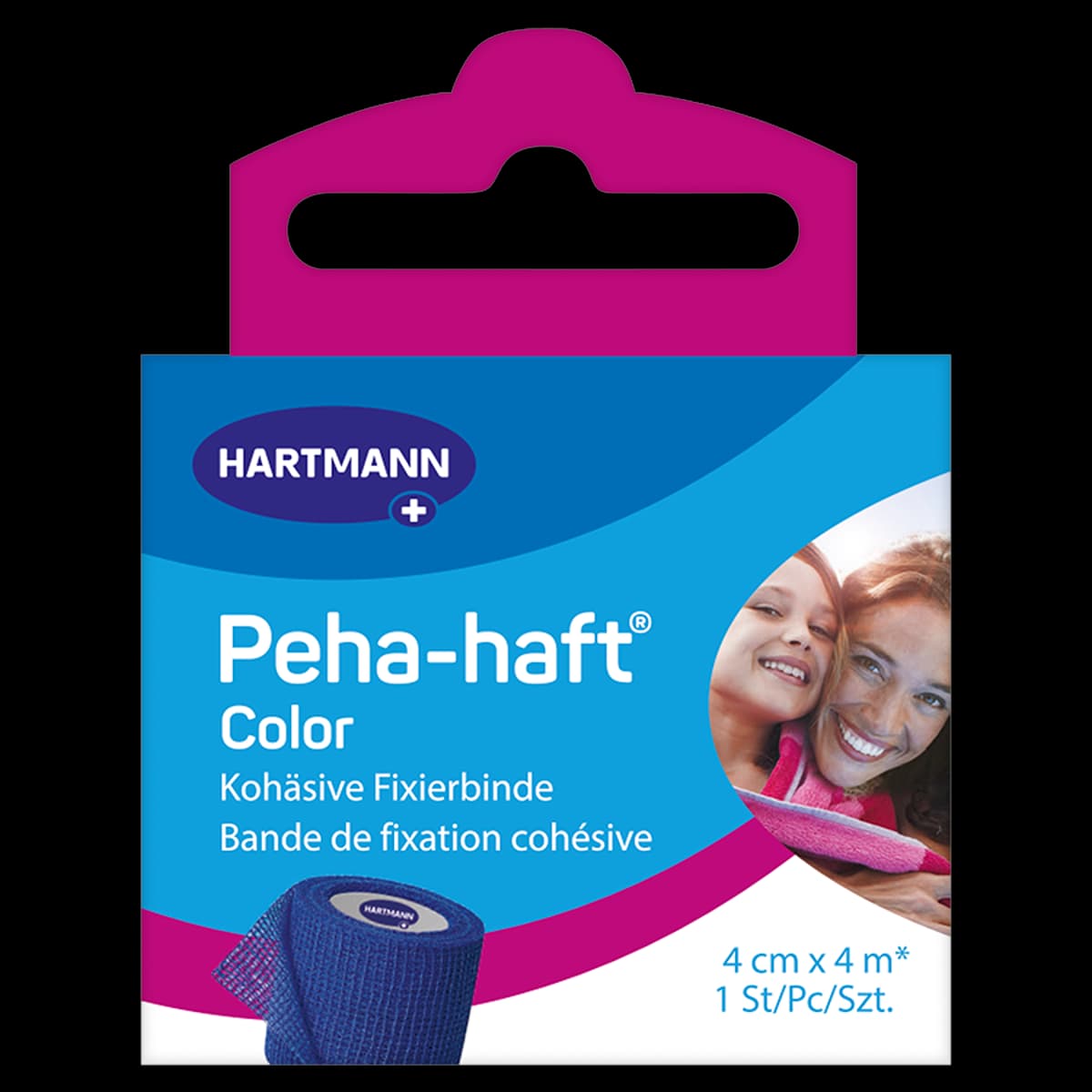 Peha-haft Color Bandaż samomocujący 4 cm x 4 m