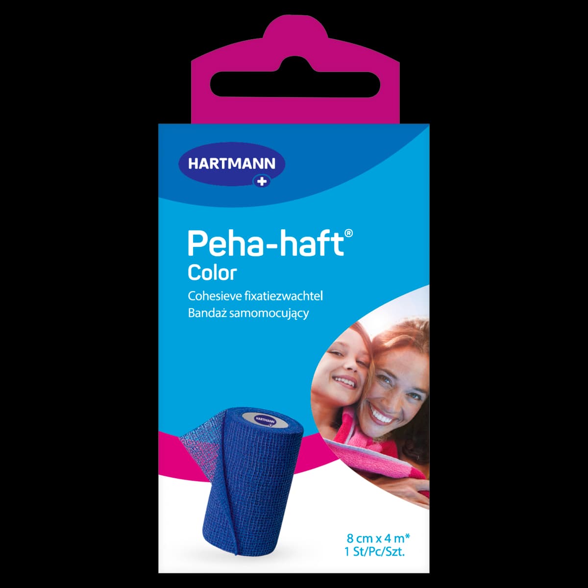 Peha-haft Color Bandaż samomocujący 8 cm x 4 m