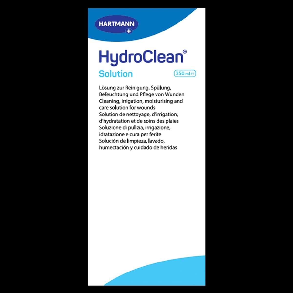 HydroClean Solution Roztwór do czyszczenia nawadniania nawilżania i pielęgnacji ran 350 ml