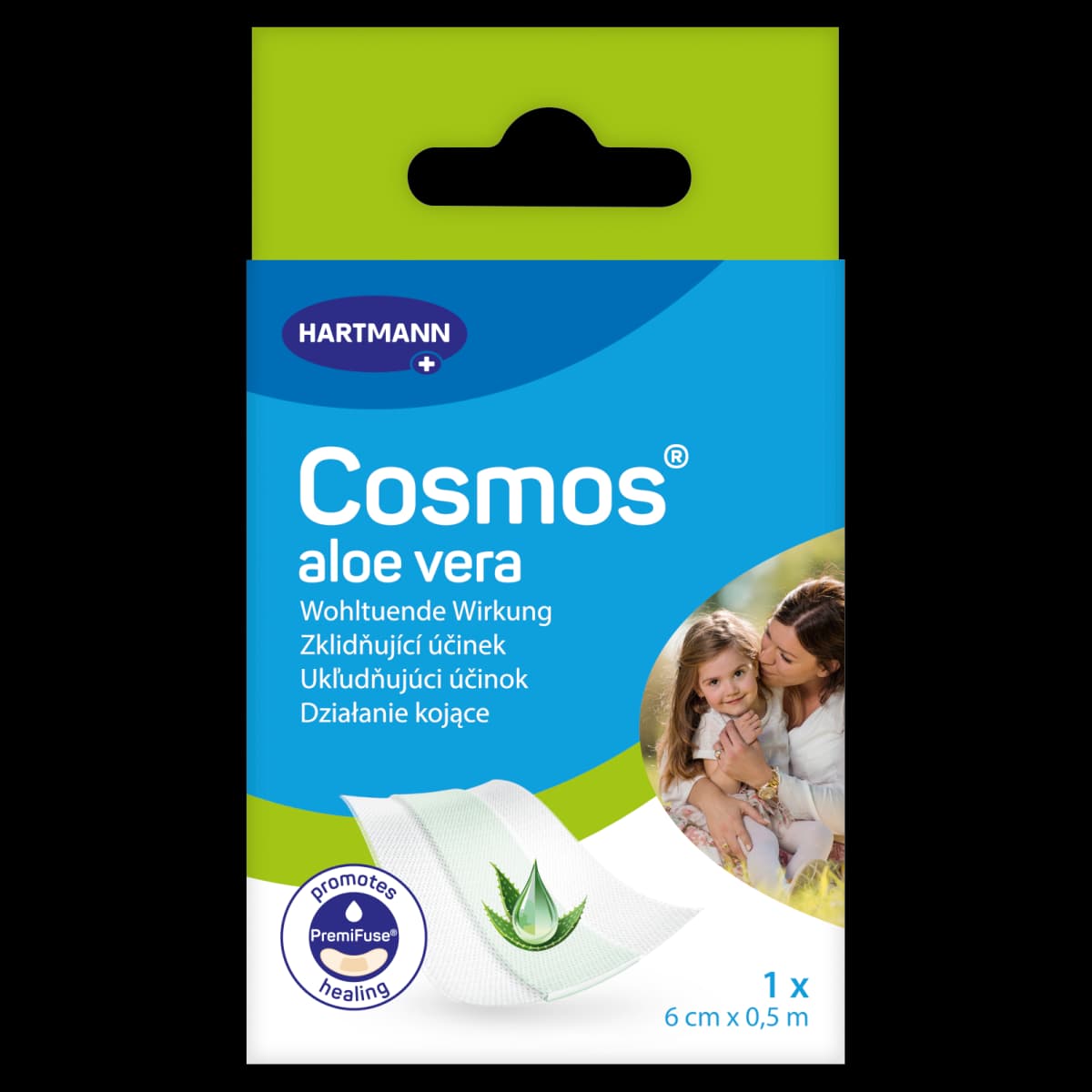 Cosmos Aloe Vera Plaster 6 cm x 0,5 m