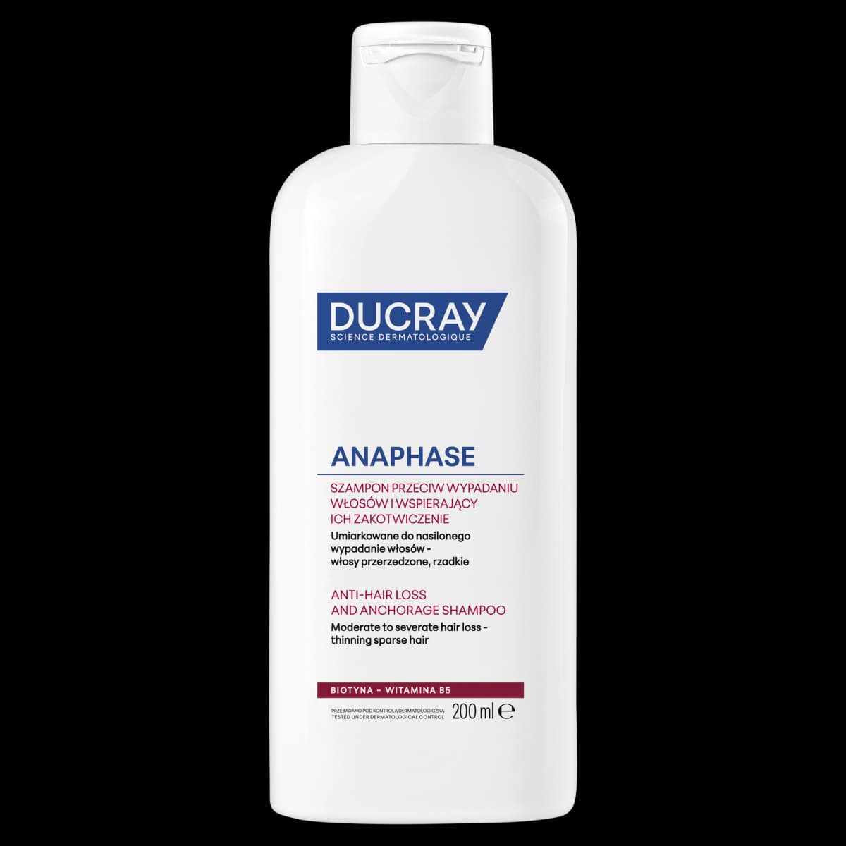 Ducray Anaphase szampon przeciw wypadaniu włosów i wspierający ich zakotwiczenie 200 ml