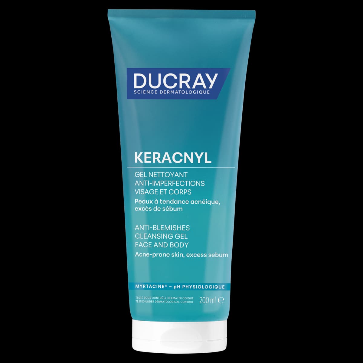 Ducray Keracnyl źel oczyszczający przeciw niedoskonałościom 200 ml
