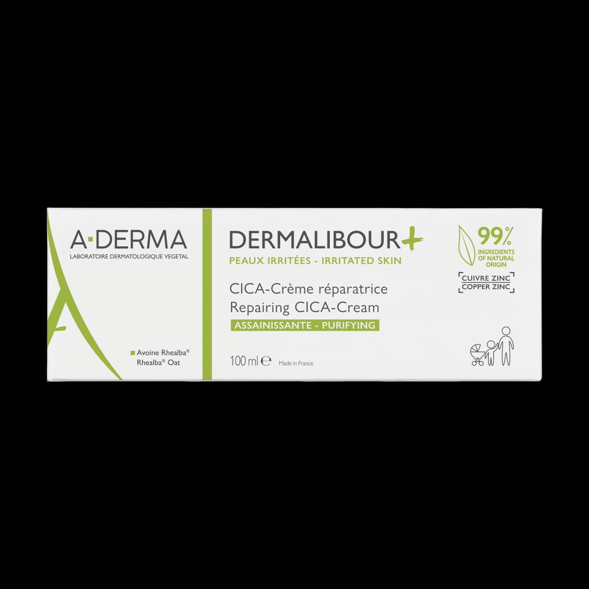 A-Derma Dermalibour+ CICA Krem regenerujący oczyszczanie 100 ml