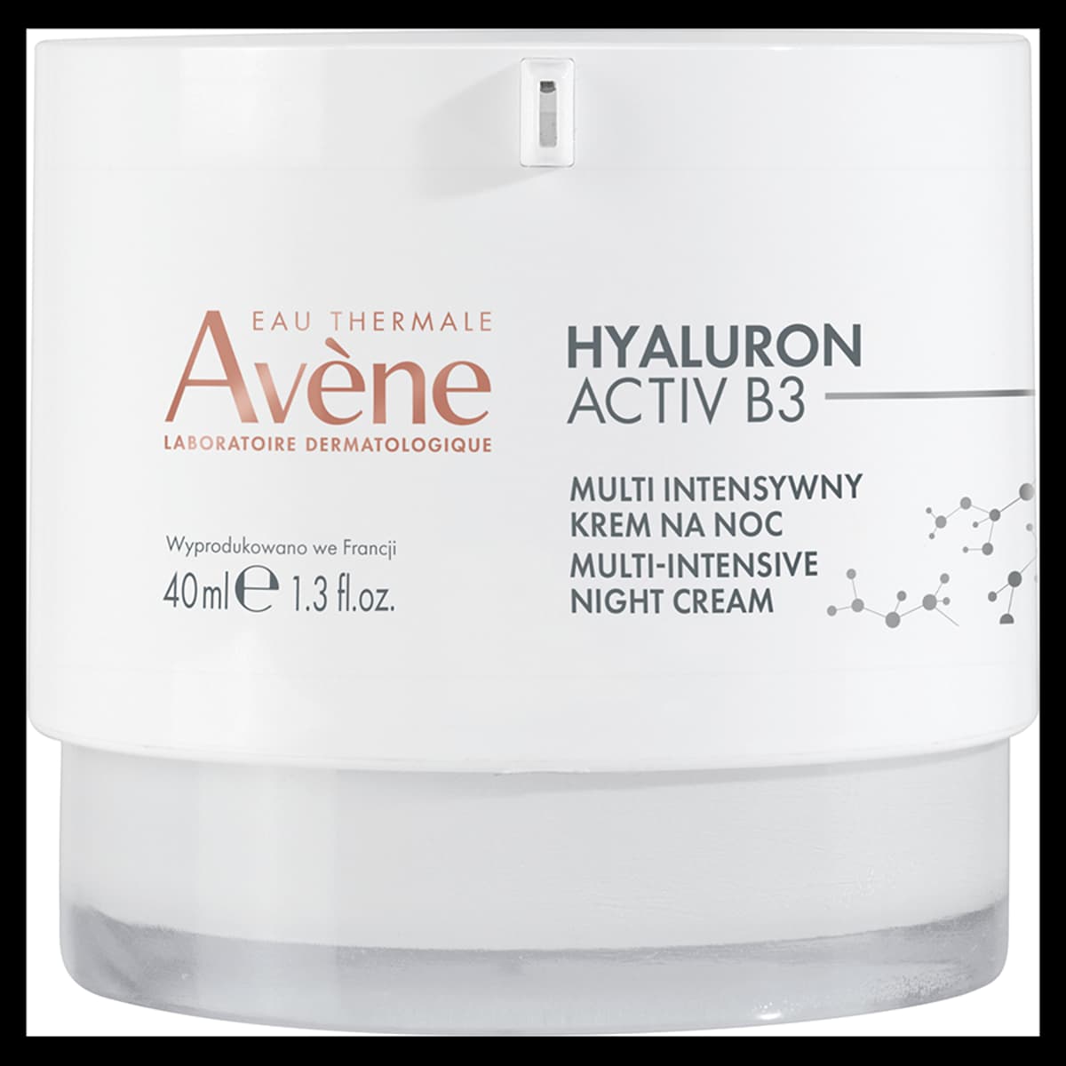 Avène Hyaluron Activ B3 Multiintensywny krem na noc 40 ml