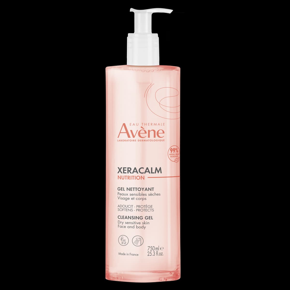 Avène XeraCalm Nutrition Żel oczyszczający 750 ml