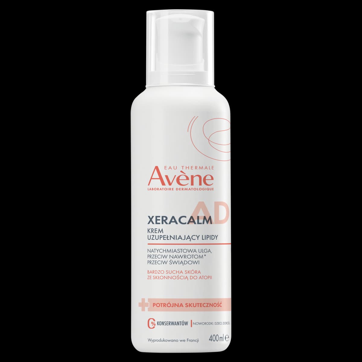 Avène XeraCalm AD Krem uzupełniający lipidy 400 ml