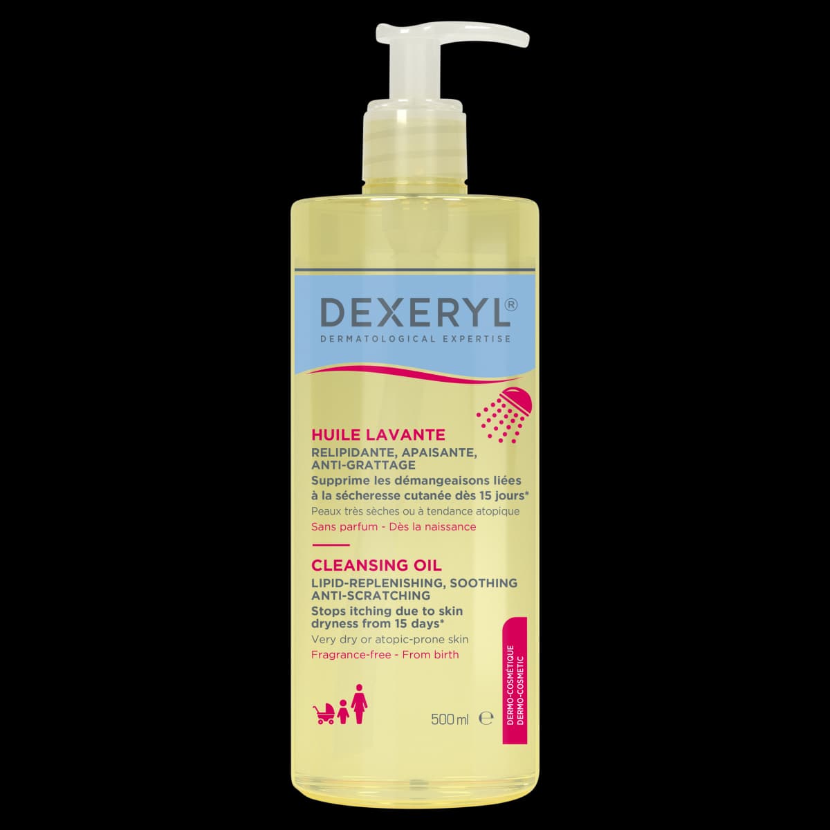 Dexeryl olejek do mycia dermokosmetyczny 500 ml