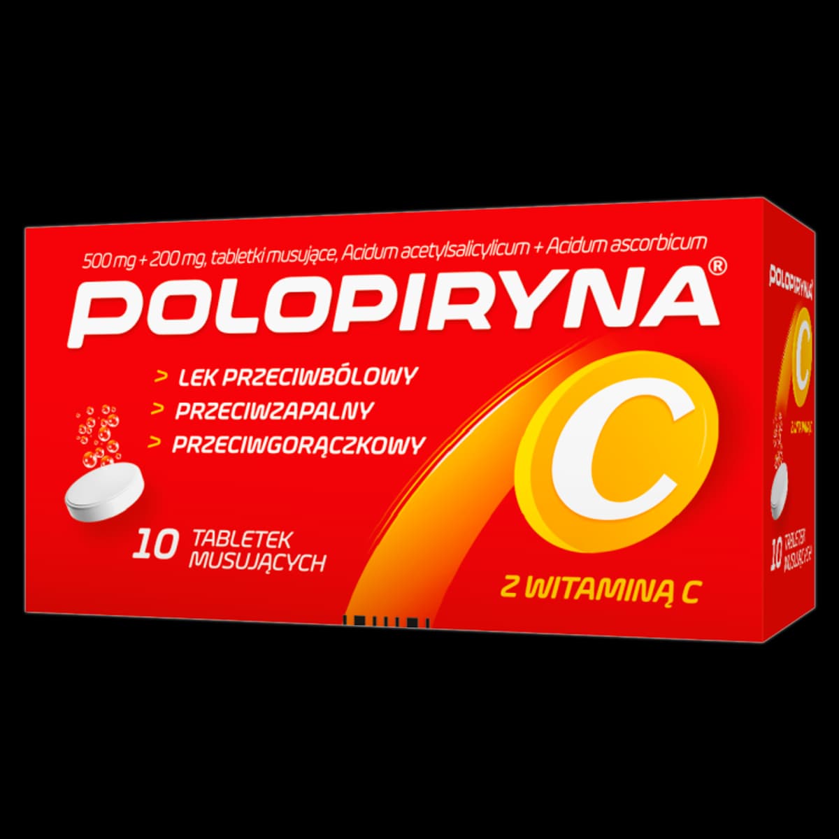 Polopiryna C 10 tabletek