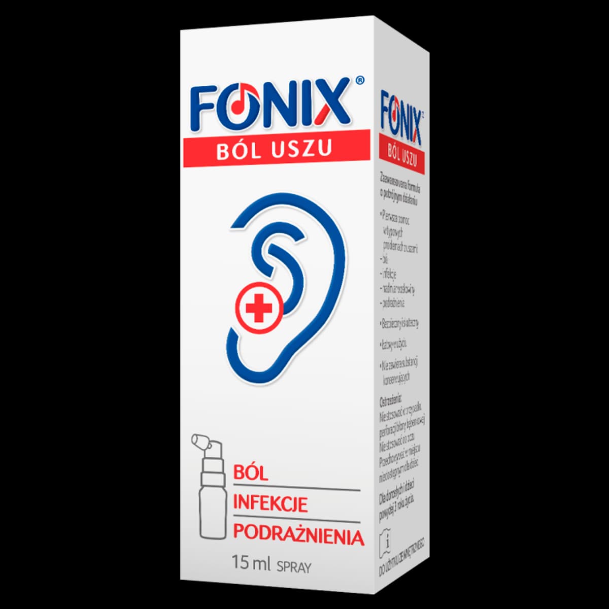 Fonix Spray ból uszu 15 ml