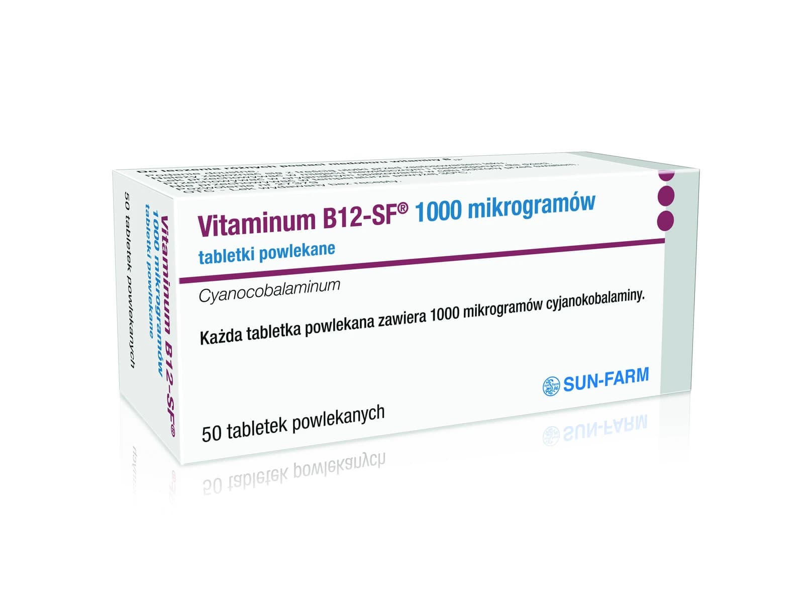 Vitaminum B12-SF 50 tabletek