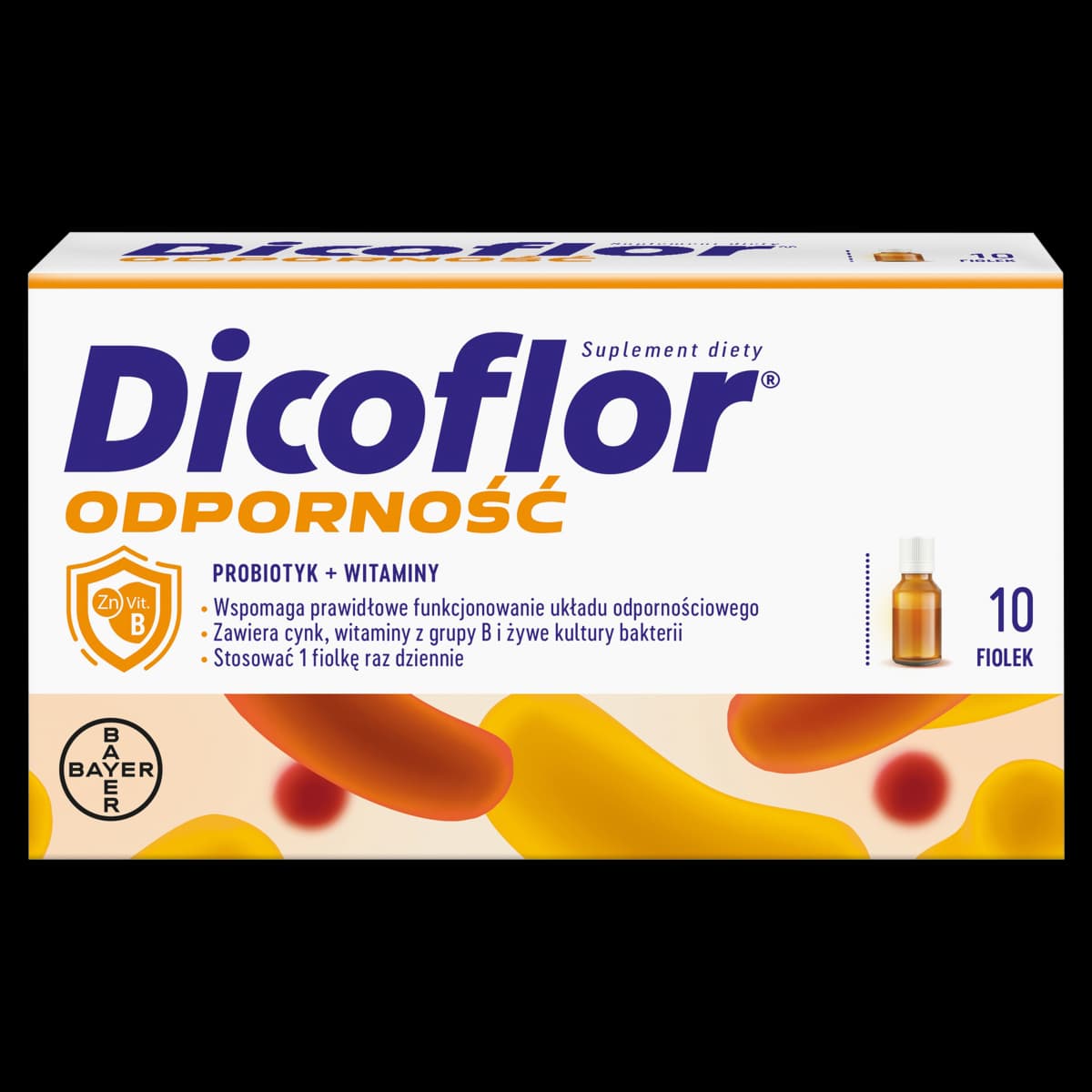 Dicoflor Odporność Probiotyk + witaminy 10 fiolek