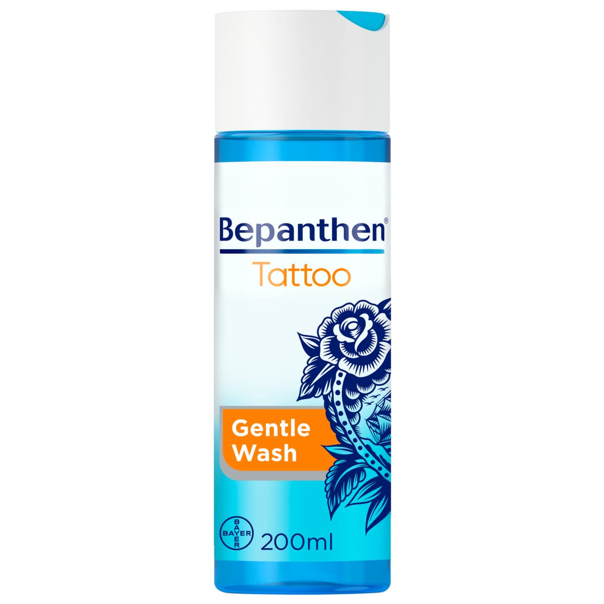 Bepanthen Tattoo Delikatny żel do mycia wytatuowanej skóry 200 ml