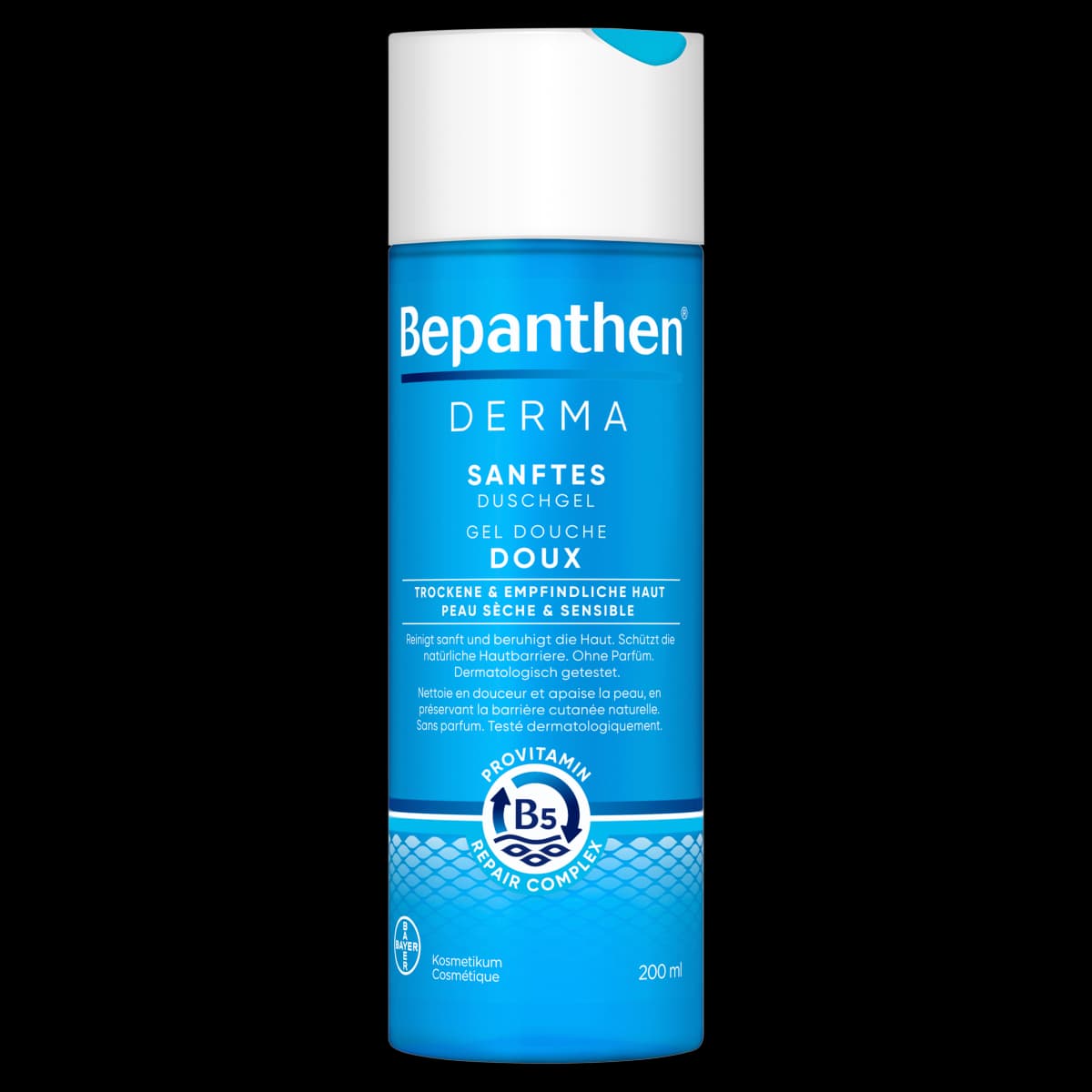 Bepanthen Derma Żel do mycia ciała do suchej i wrażliwej skóry 200 ml