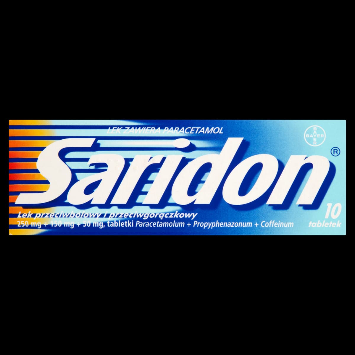 Saridon 10 tabletek