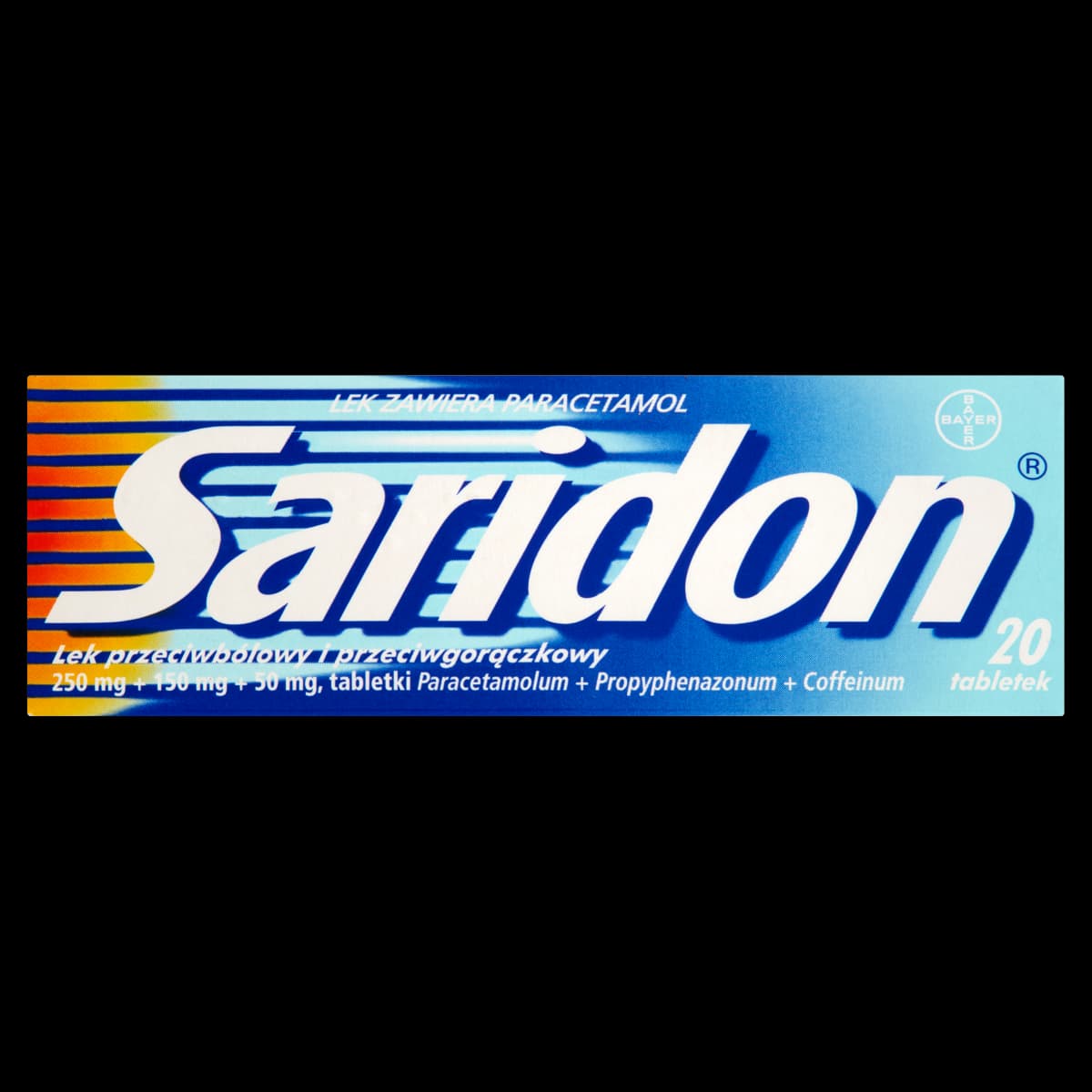 Saridon 20 tabletek Bayer