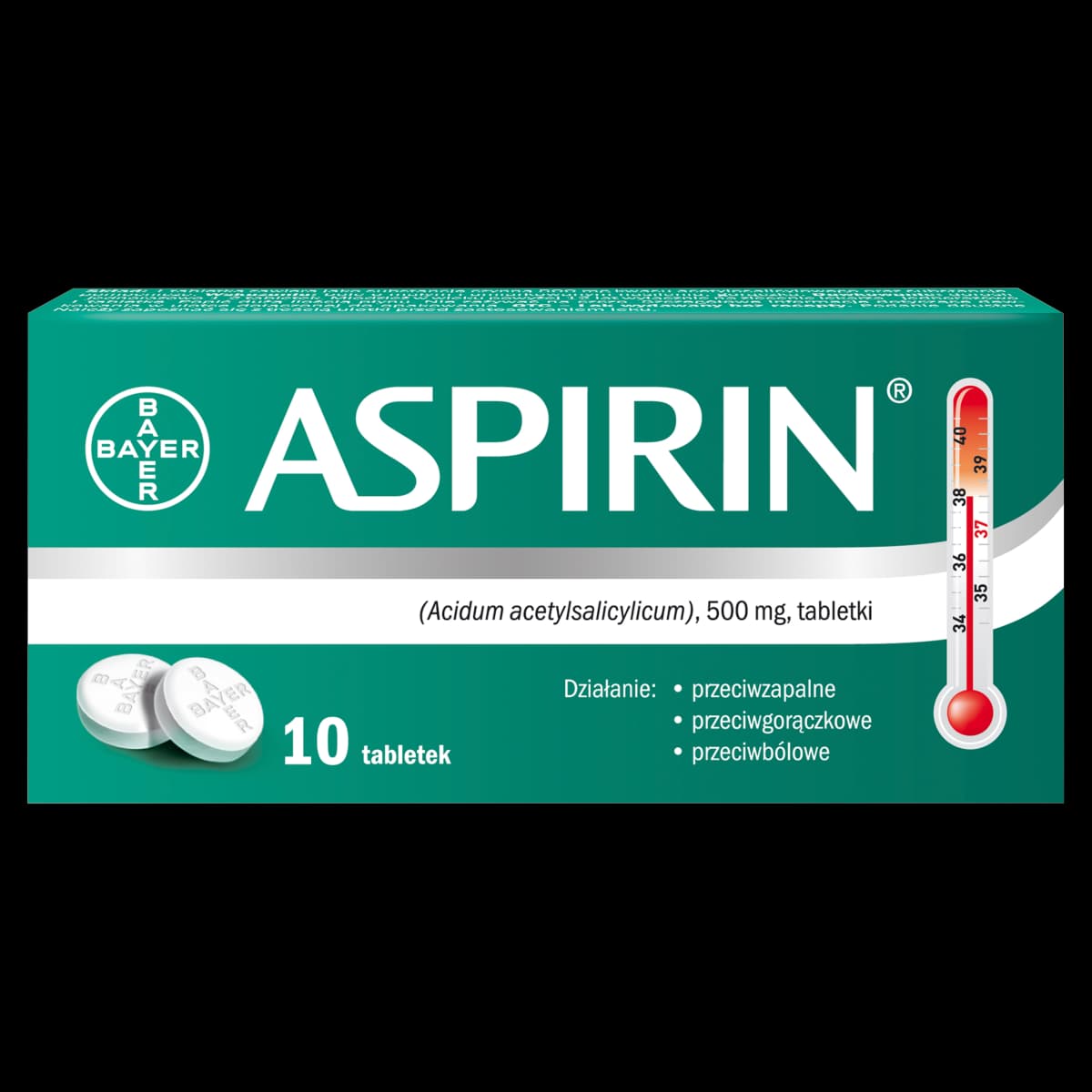 Aspirin 10 tabletek Bayer