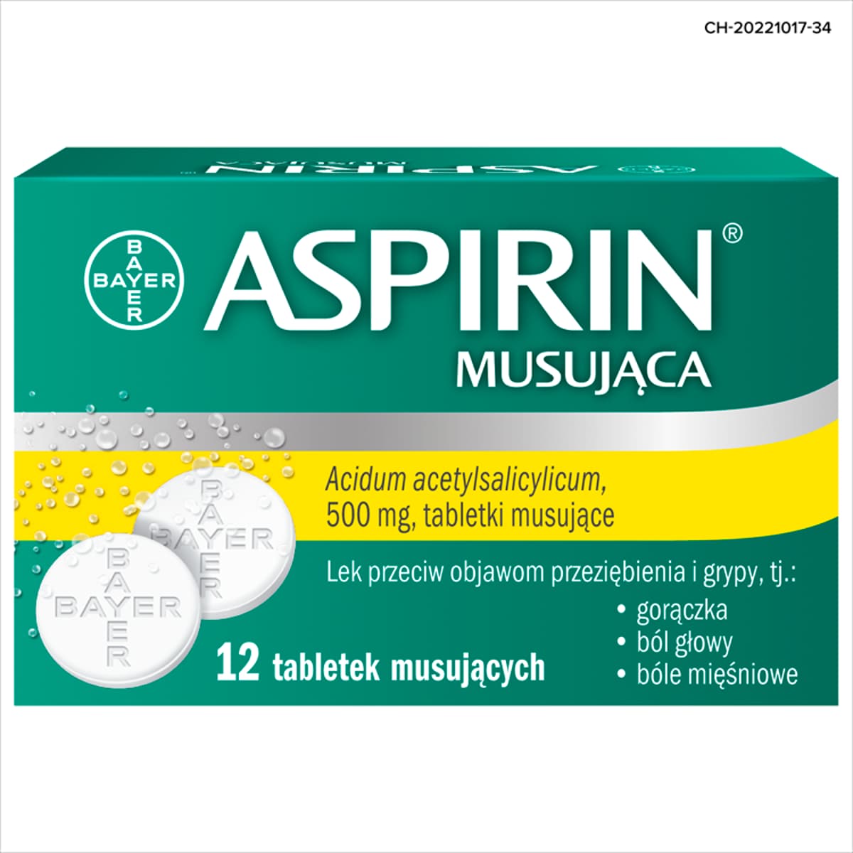 Aspirin musująca 12 tabletek