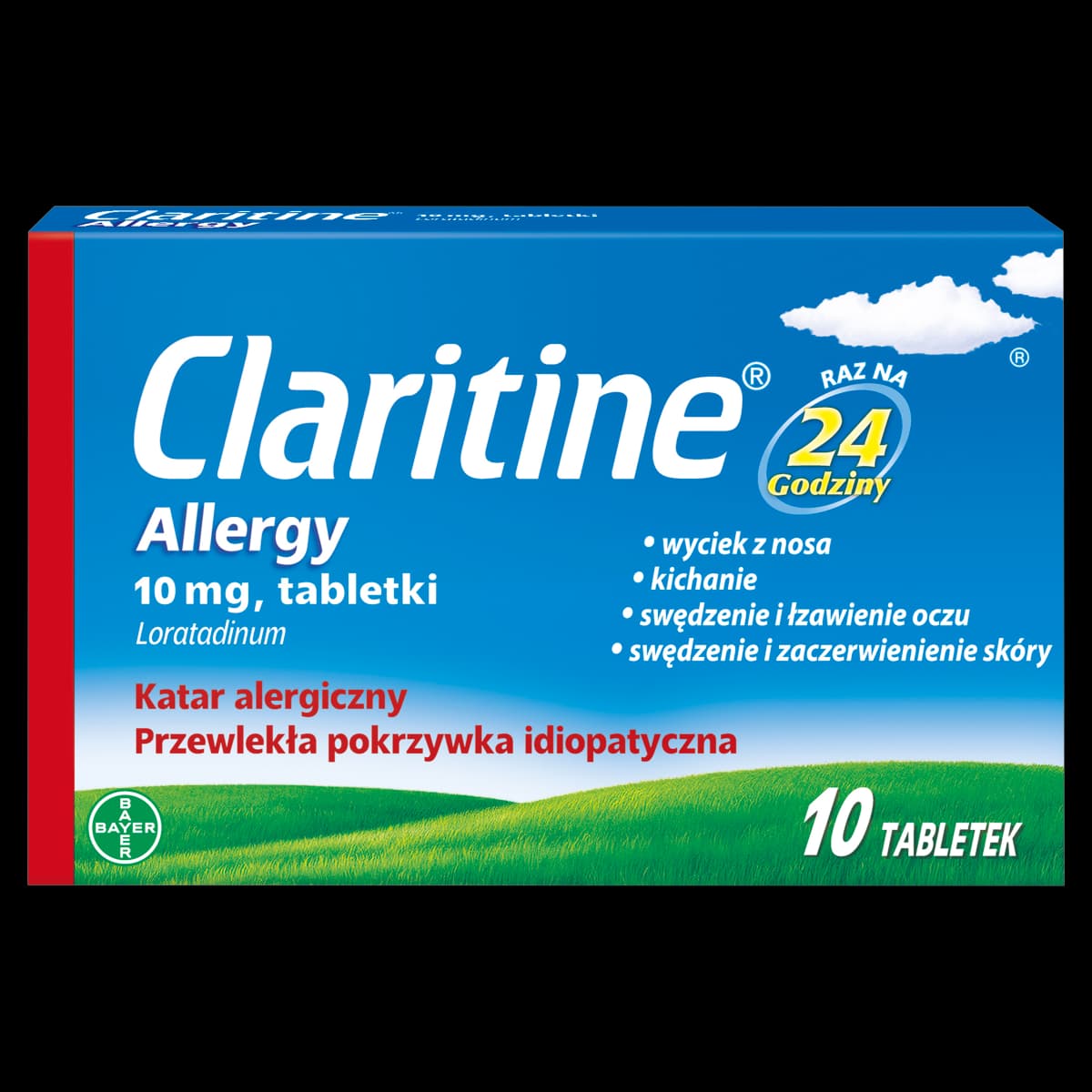 Claritine Allergy 10 mg 10 tabletek Bayer