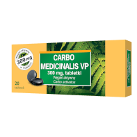Carbo Medicinalis VP 20 tabletek