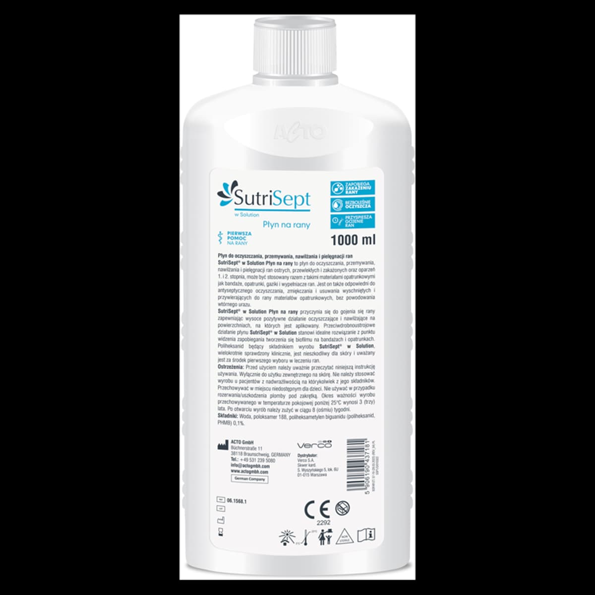 SutriSept Płyn na rany 1000 ml
