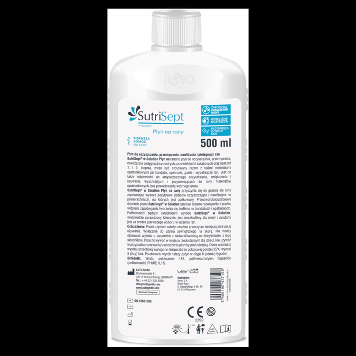 SutriSept Płyn na rany 500 ml