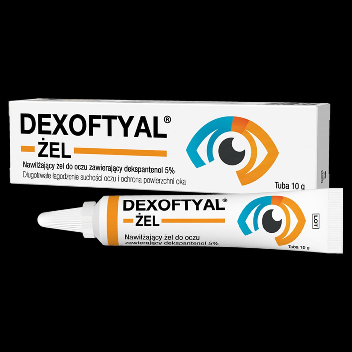 Dexoftyal 5% żel do oczu 10 g