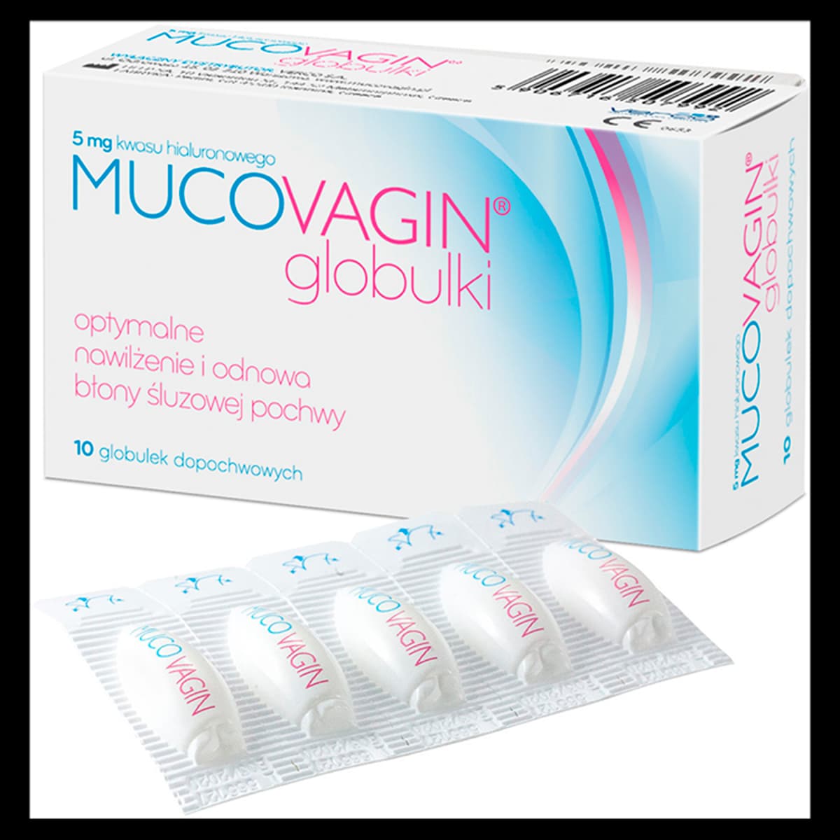 Mucovagin globulki 10 sztuk