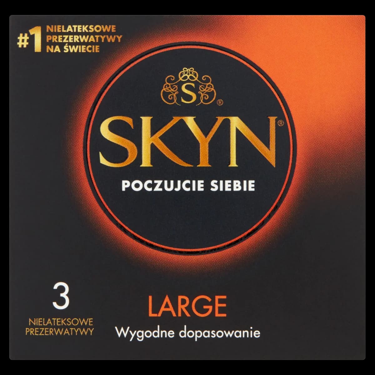 Skyn Large Nielateksowe prezerwatywy 3 sztuki
