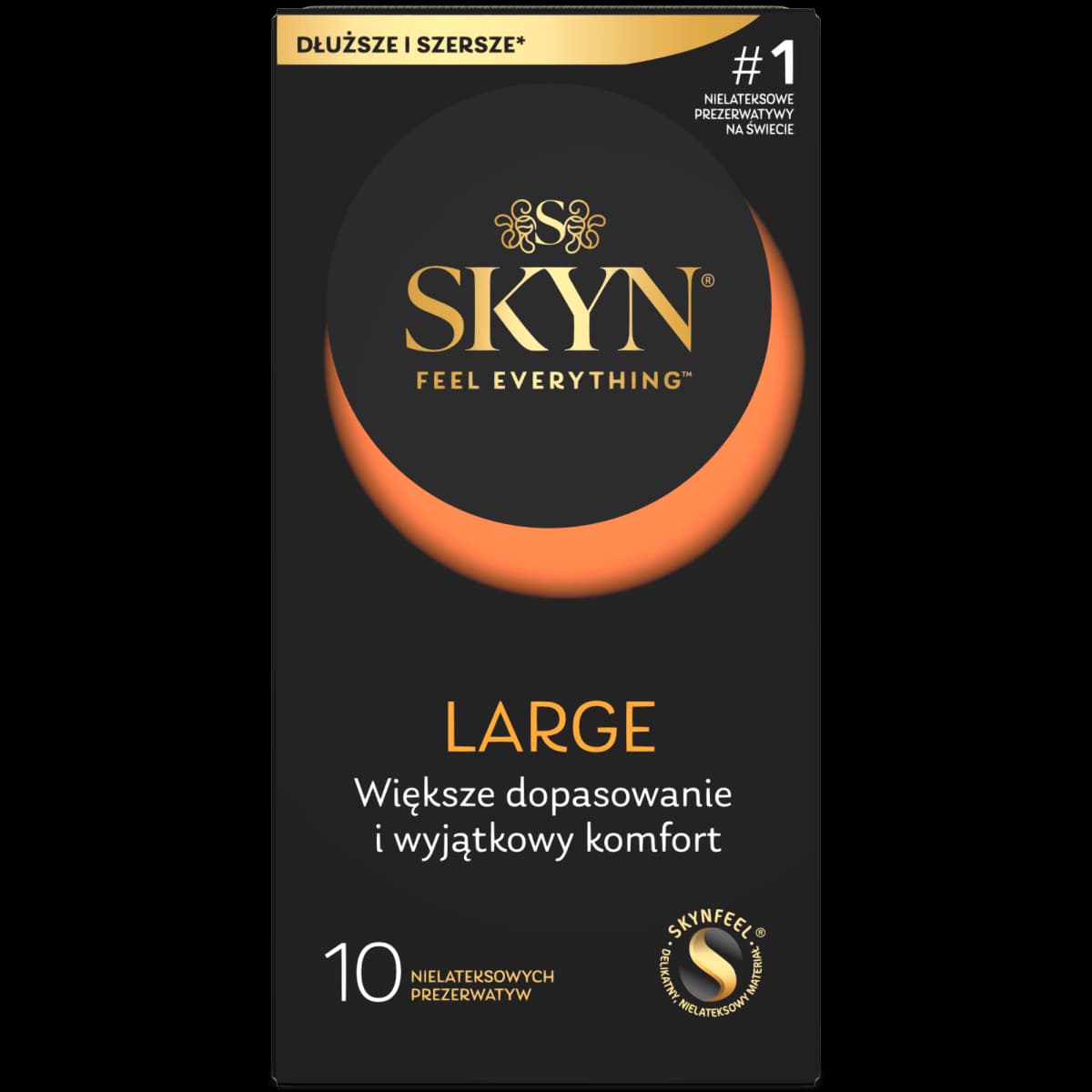 Skyn Large Nielateksowe prezerwatywy 10 sztuk