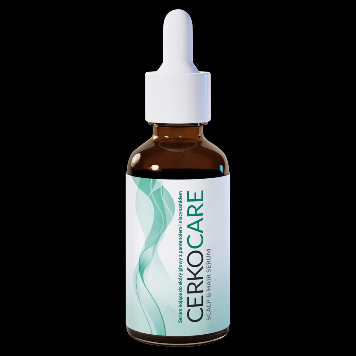Cerkocare Serum kojące do skóry głowy z pantenolem i niacynamidem 50 ml