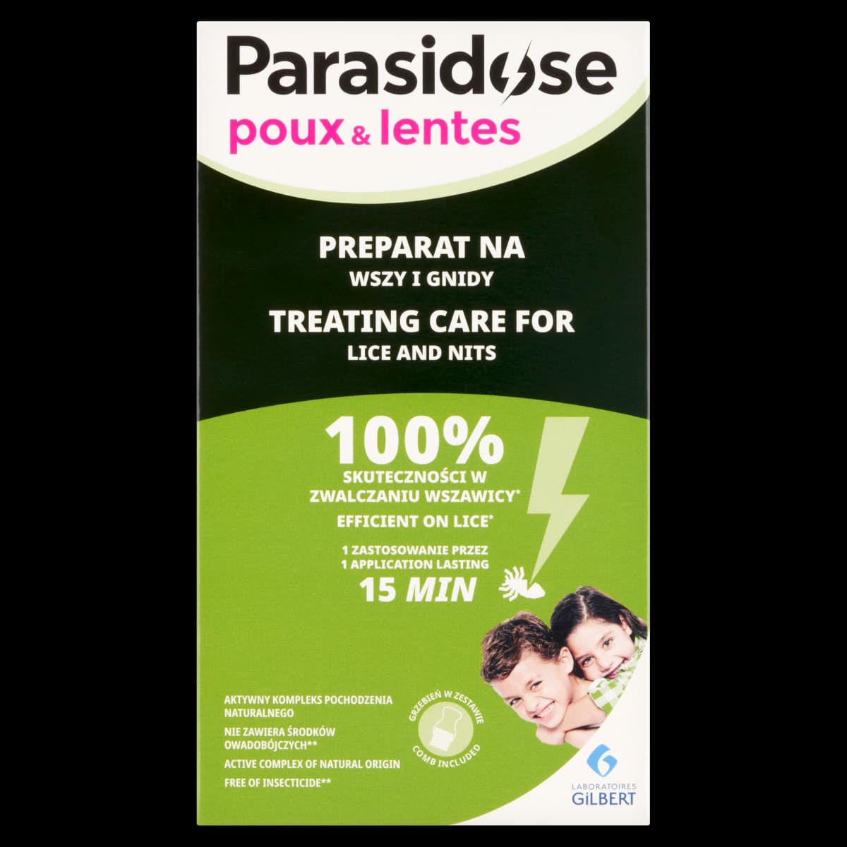 Parasidose Preparat na wszy i gnidy 100 ml