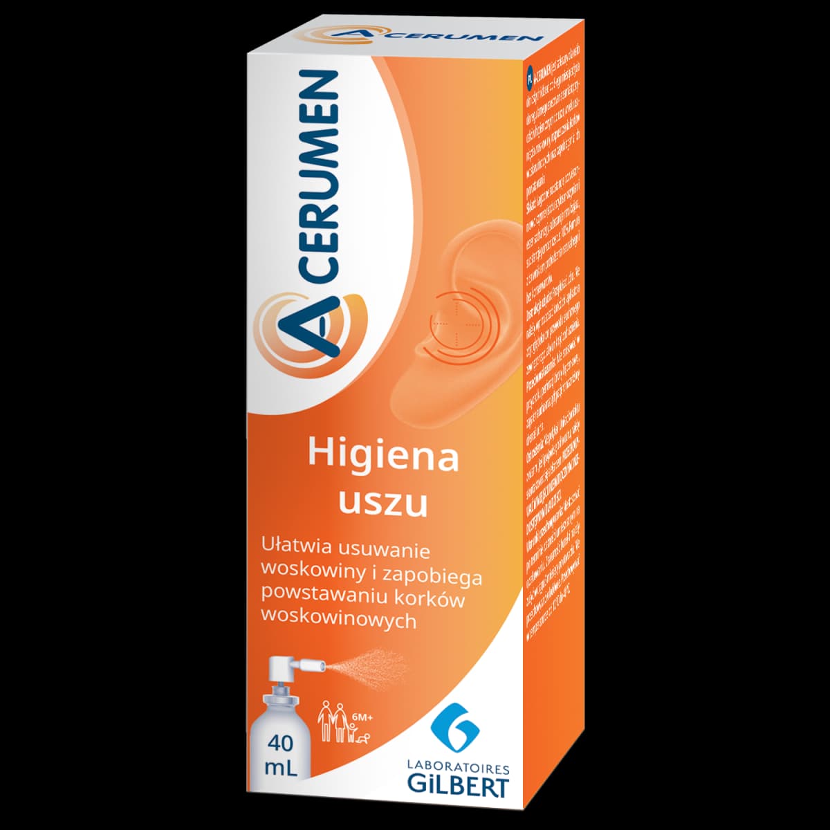 A-Cerumen Spray higiena uszu 40 ml