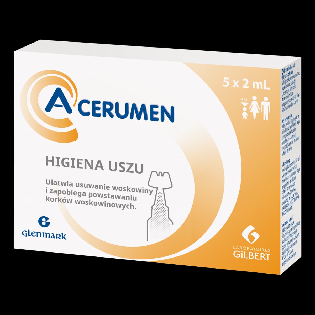 A-Cerumen Ampułka higiena uszu 5 x 2 ml