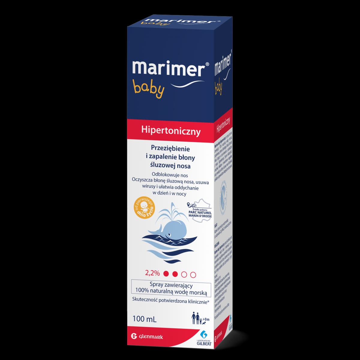 Marimer Baby spray do nosa hipertoniczny 100 ml
