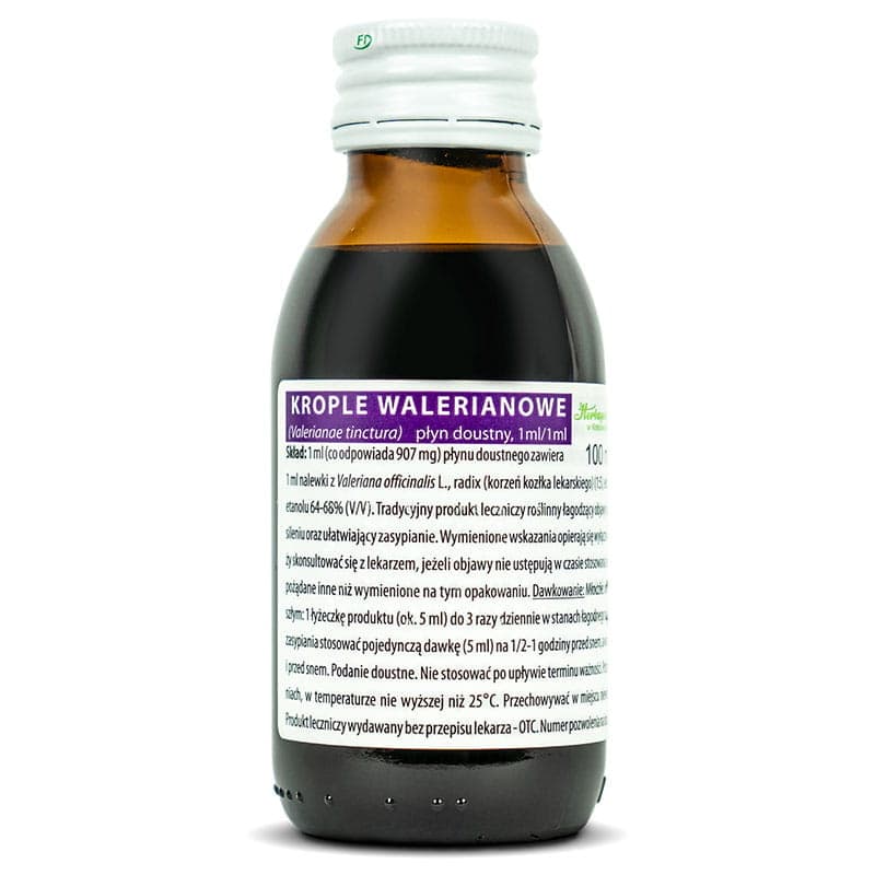 Krople walerianowe 100 ml