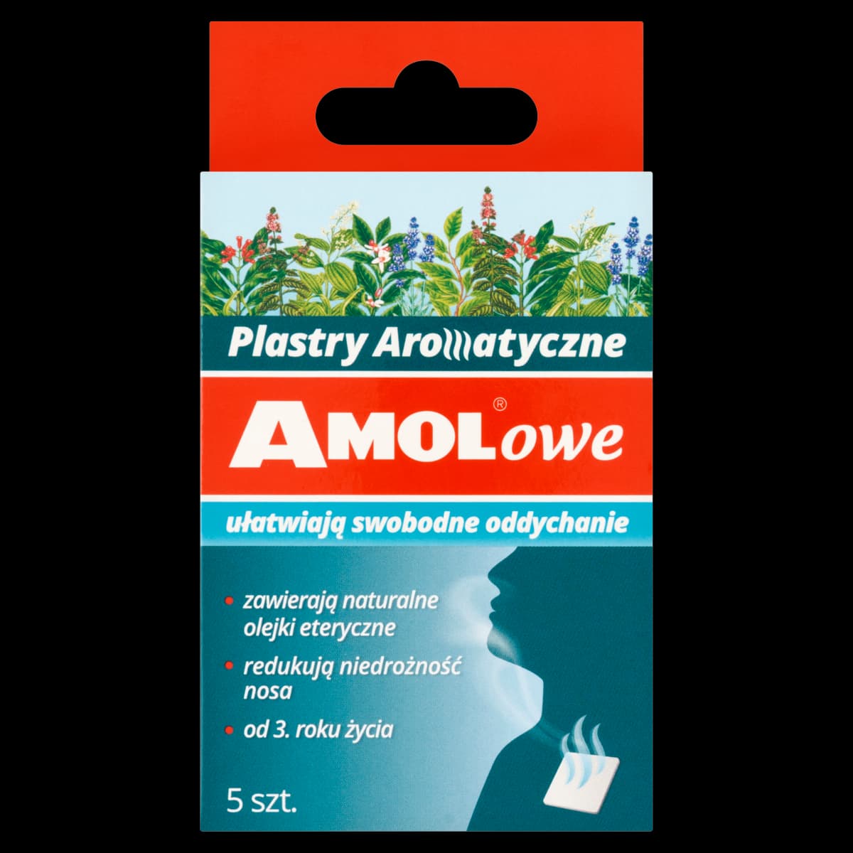 Amol Amolowe Plastry aromatyczne 5 sztuk