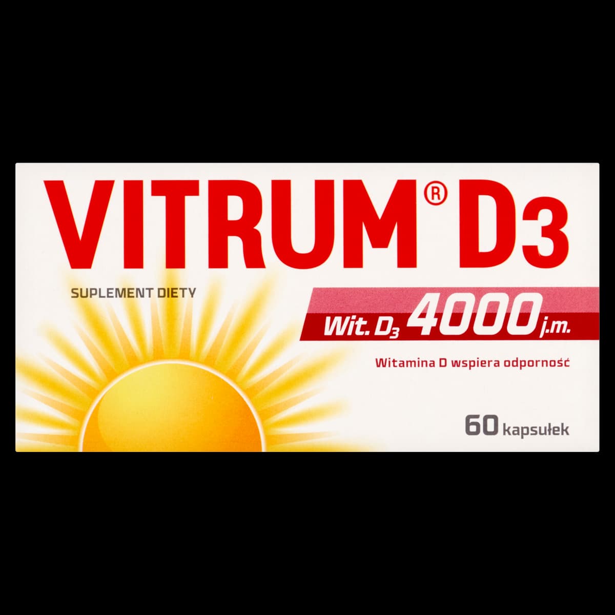 Vitrum D₃ 4000 j.m. 60 kapsułek