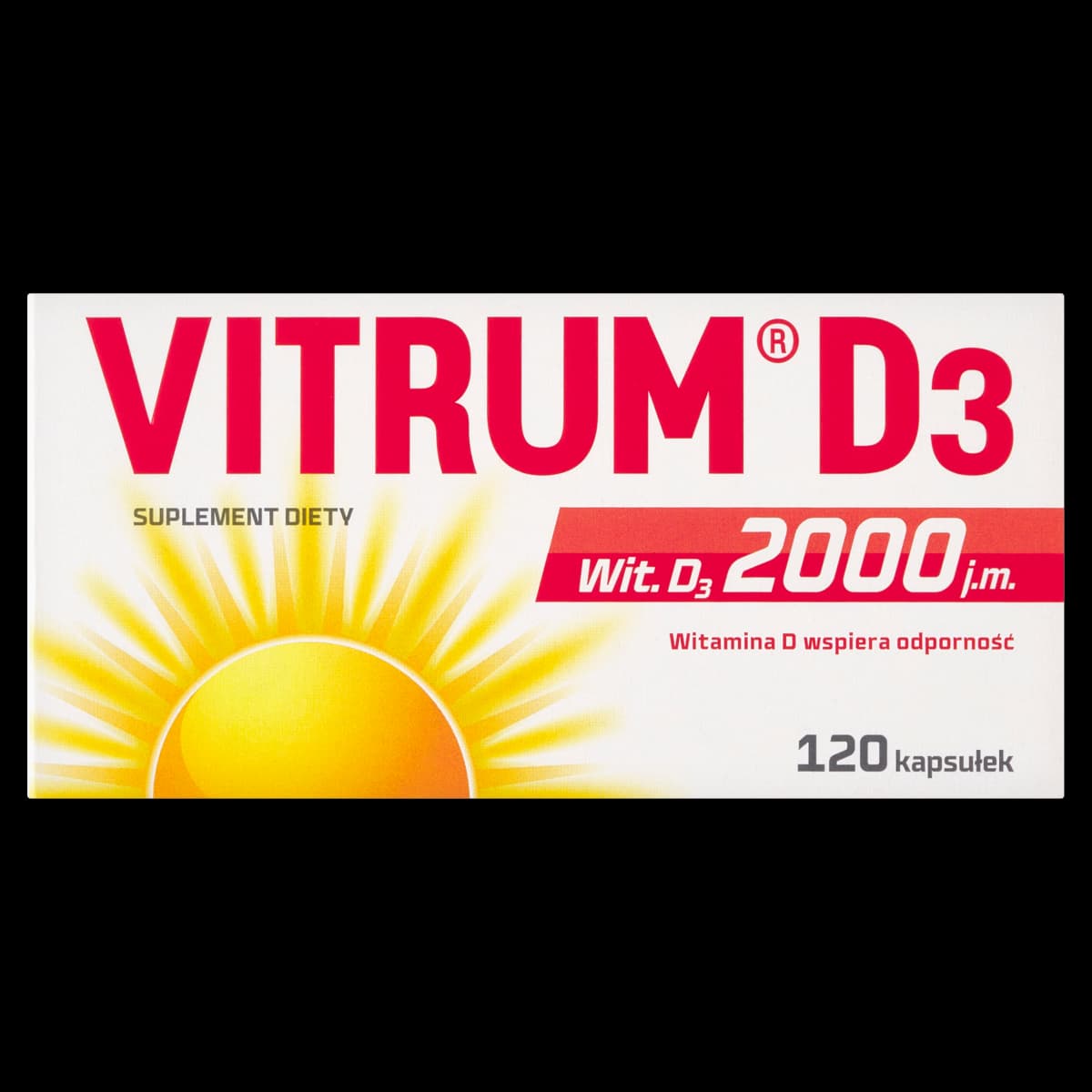 Vitrum D₃ 2000 j.m. 120 kapsułek