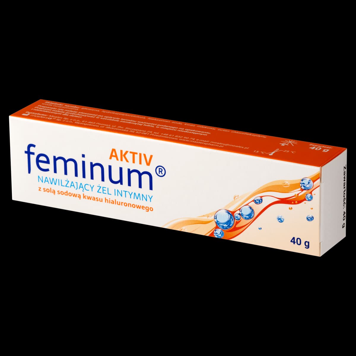 Feminum Aktiv nawilżający żel intymny 40 g