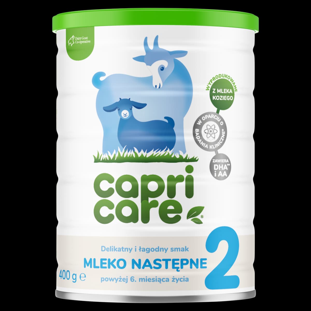 Capricare 2 Mleko następne powyżej 6. miesiąca życia 400 g