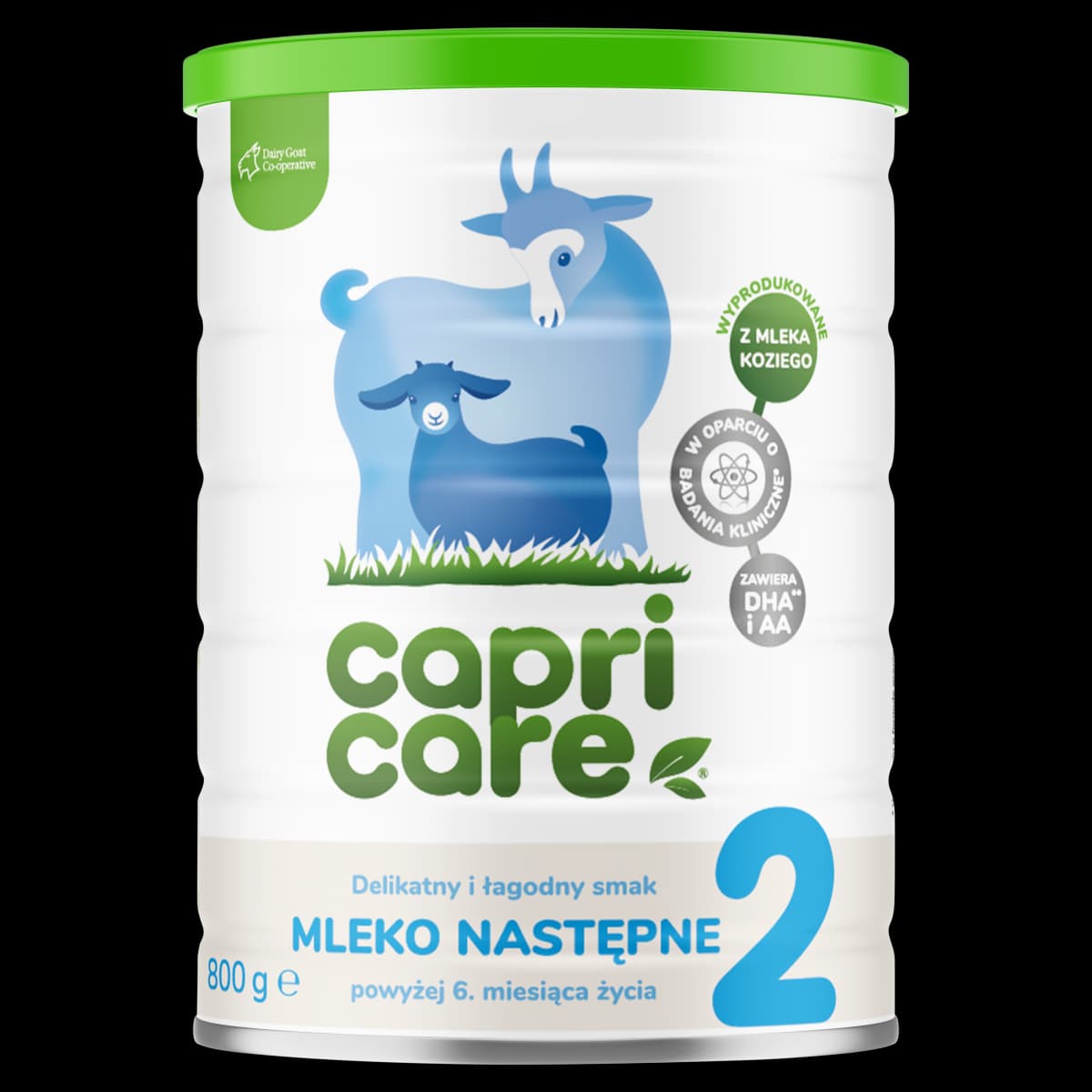 Capricare 2 Mleko następne powyżej 6. miesiąca życia 800 g