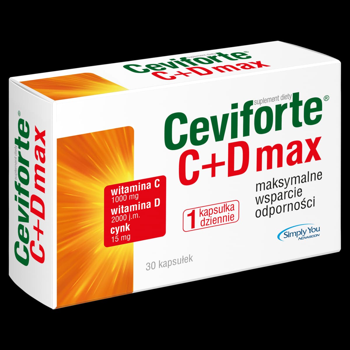 Ceviforte C+D max 30 kapsułek