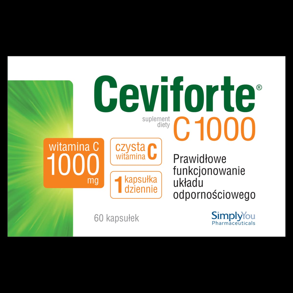 Ceviforte C 1000 60 kapsułek