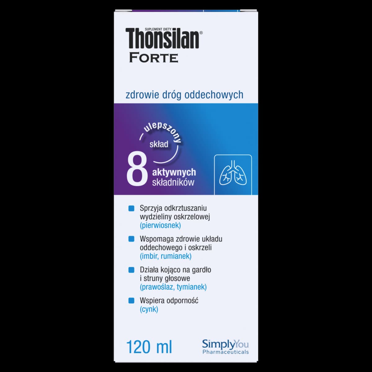 Thonsilan Forte syrop 120 ml