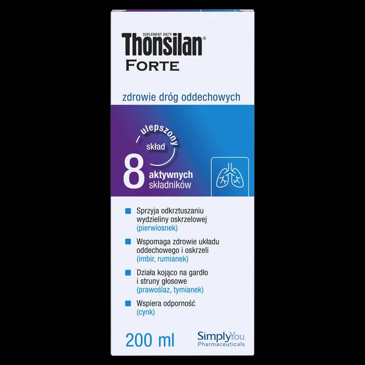 Thonsilan Forte syrop 200 ml